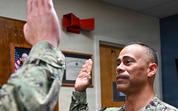 CMC Saenz Reenlistment