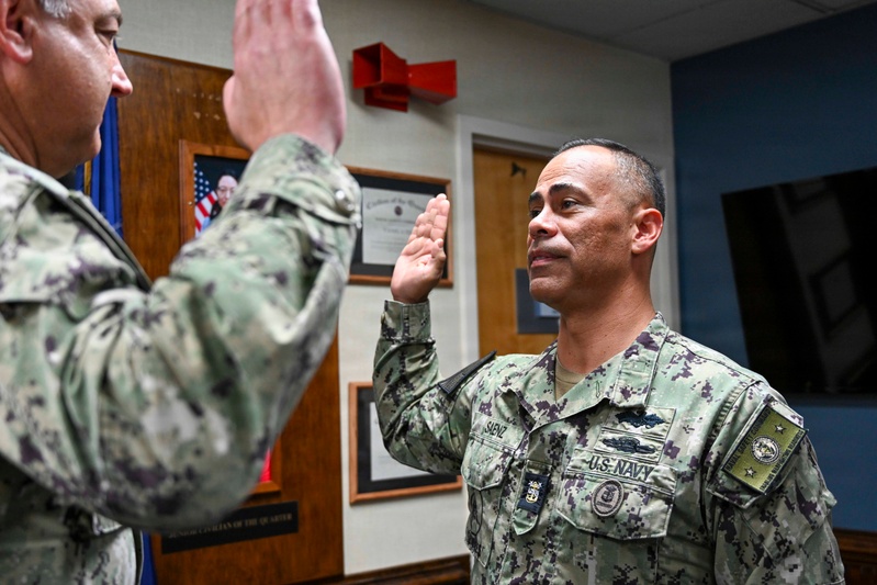 CMC Saenz Reenlistment