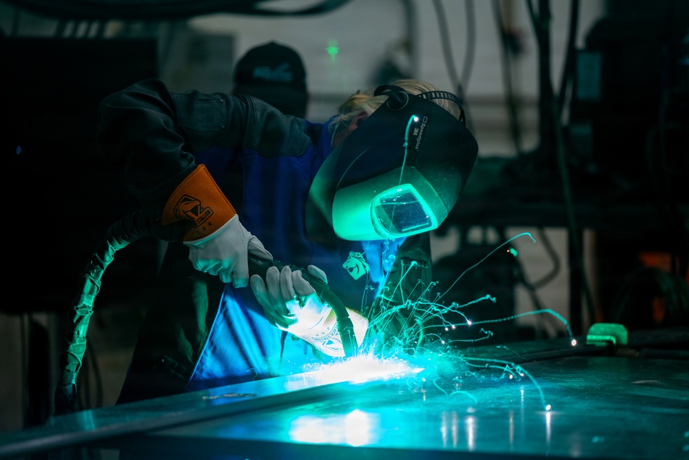 Coast Guard holds keel laying ceremony for next generation heavy weather surf boats