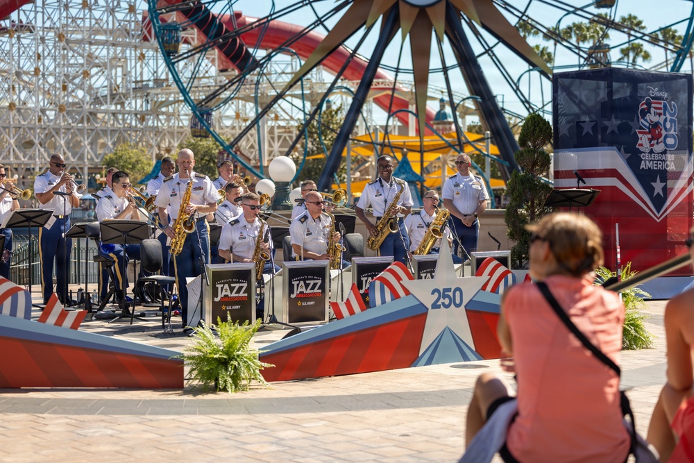 Jazz Ambassadors Perform at Disney California Adventure Park