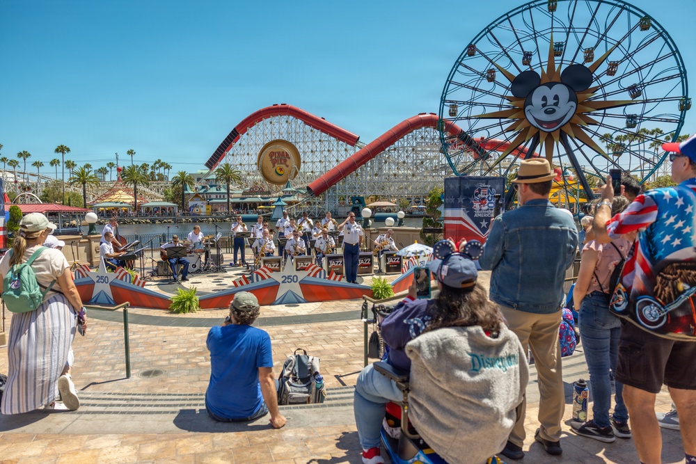 Jazz Ambassadors Perform at Disney California Adventure Park