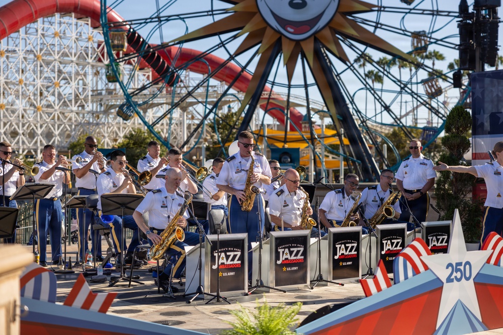 Jazz Ambassadors Perform at Disney California Adventure Park