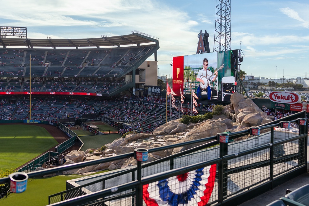 Jazz Ambassadors Perform at Angel Stadium During Fourth of July Weekend