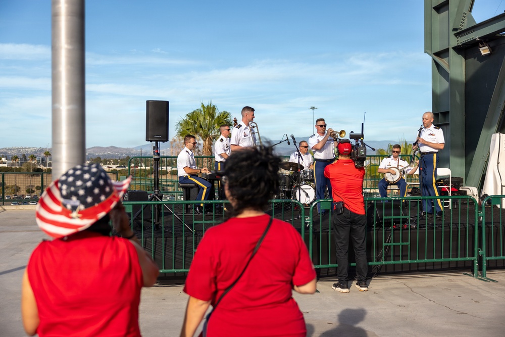 Jazz Ambassadors Perform at Angel Stadium During Fourth of July Weekend