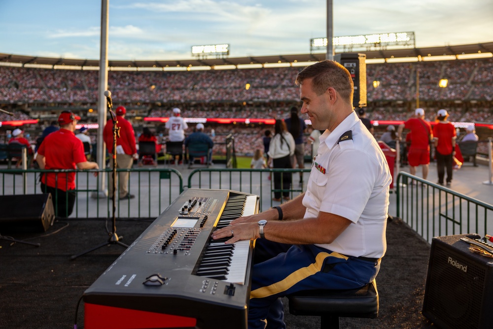 Jazz Ambassadors Perform at Angel Stadium During Fourth of July Weekend