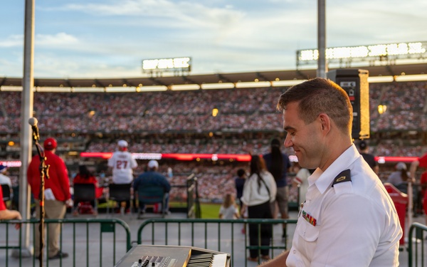 Jazz Ambassadors Perform at Angel Stadium During Fourth of July Weekend