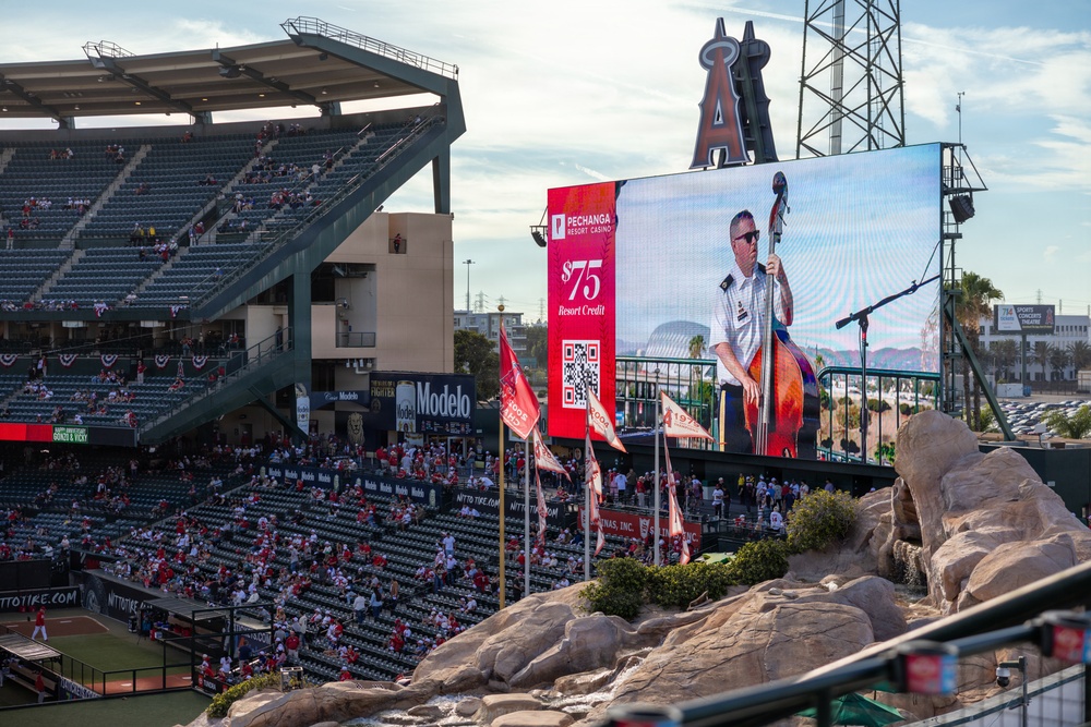 Jazz Ambassadors Perform at Angel Stadium During Fourth of July Weekend