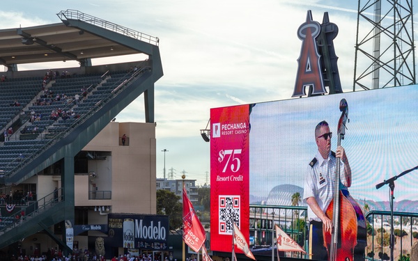 Jazz Ambassadors Perform at Angel Stadium During Fourth of July Weekend