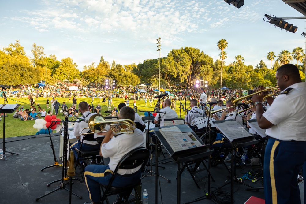 U.S. Army Jazz Ambassadors Perform at America 250 Independence Day Celebration