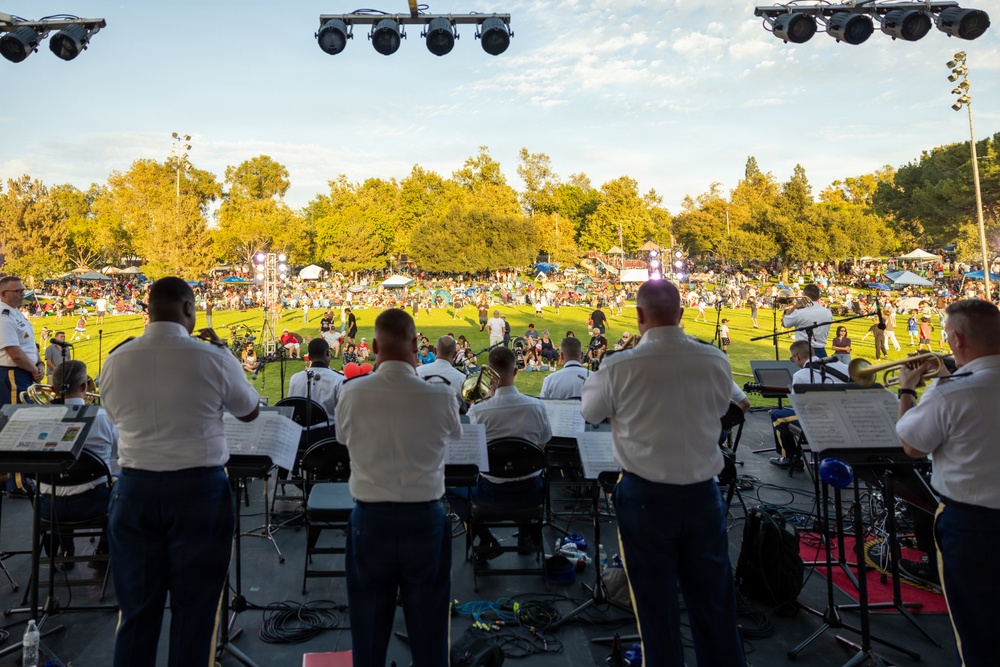 U.S. Army Jazz Ambassadors Perform at America 250 Independence Day Celebration
