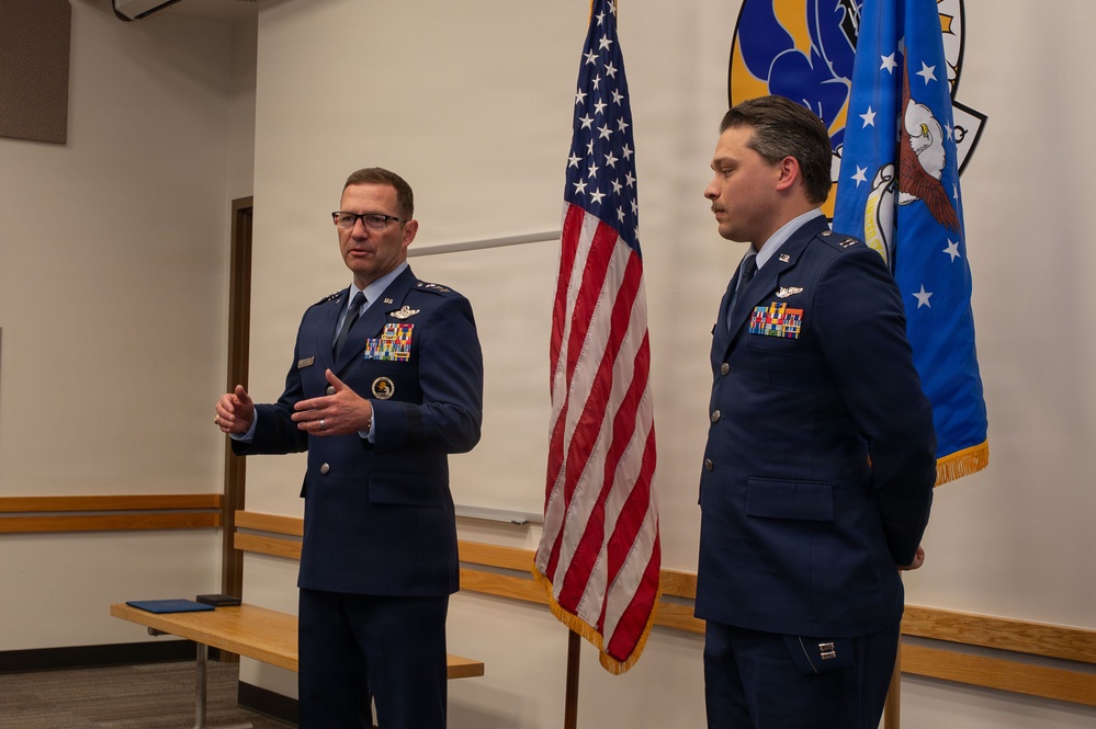 18th FIS pilot receives the Distinguished Flying Cross