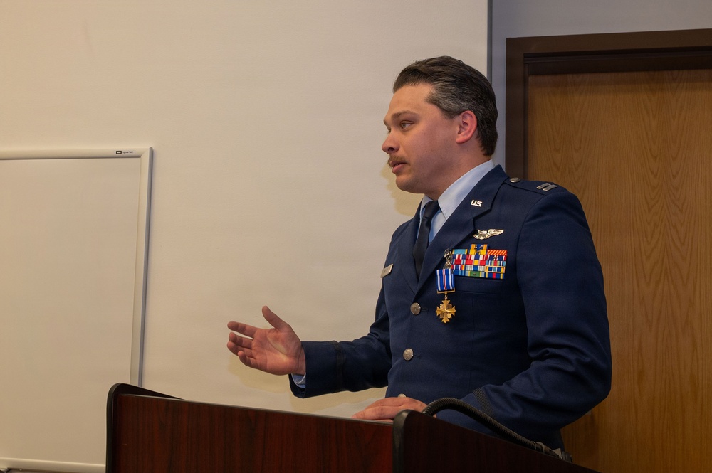 18th FIS pilot receives the Distinguished Flying Cross