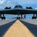 Two B-2 Spirits hot-pit at Joint Base Pearl Harbor-Hickam during BTF deployment