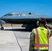 Two B-2 Spirits hot-pit at Joint Base Pearl Harbor-Hickam during BTF deployment