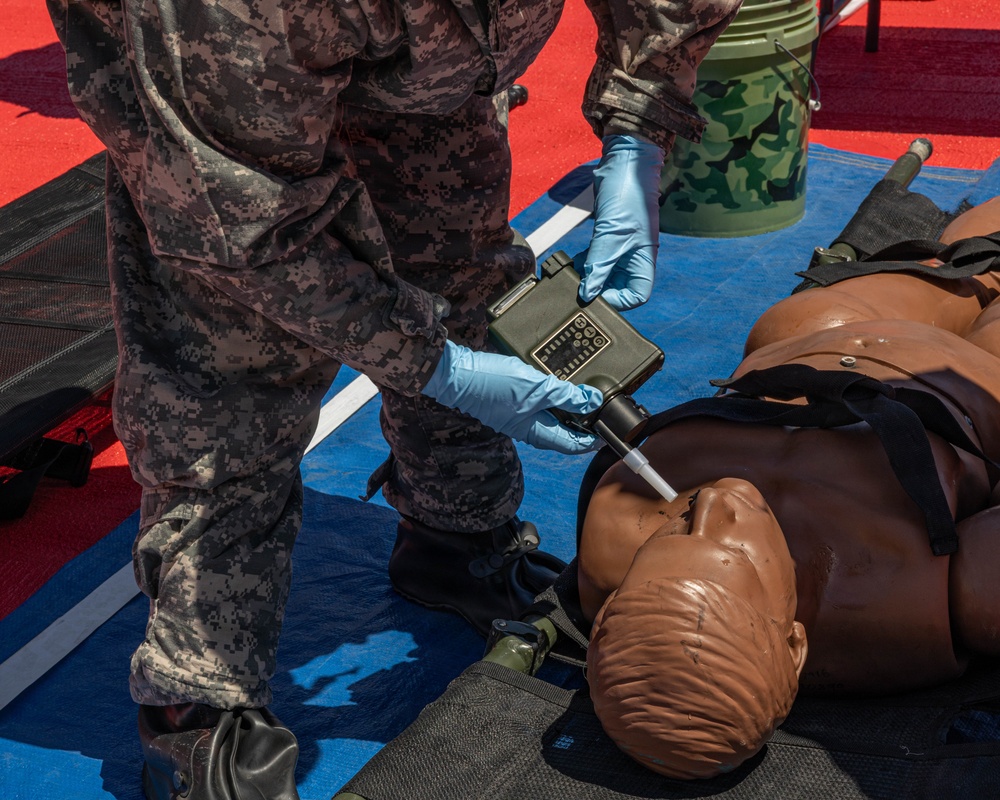 CBRN Marines with 1st Marine Logistics Group and 1st Marine Division participate in MERCEX 26-3