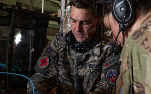 Saving lives in the battlefield: U.S., partner nations medical train together during Salitre 2026