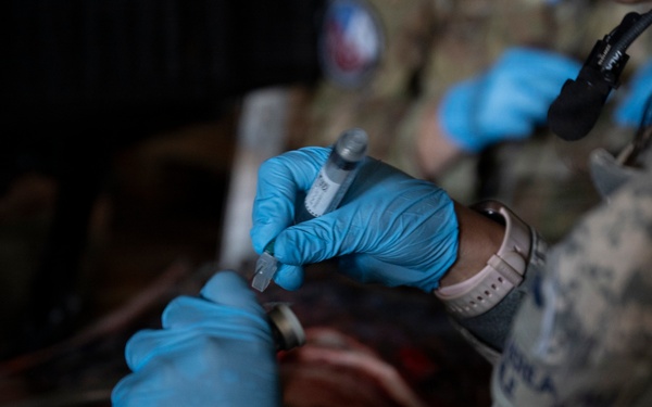 Saving lives in the battlefield: U.S., partner nations medical train together during Salitre 2026