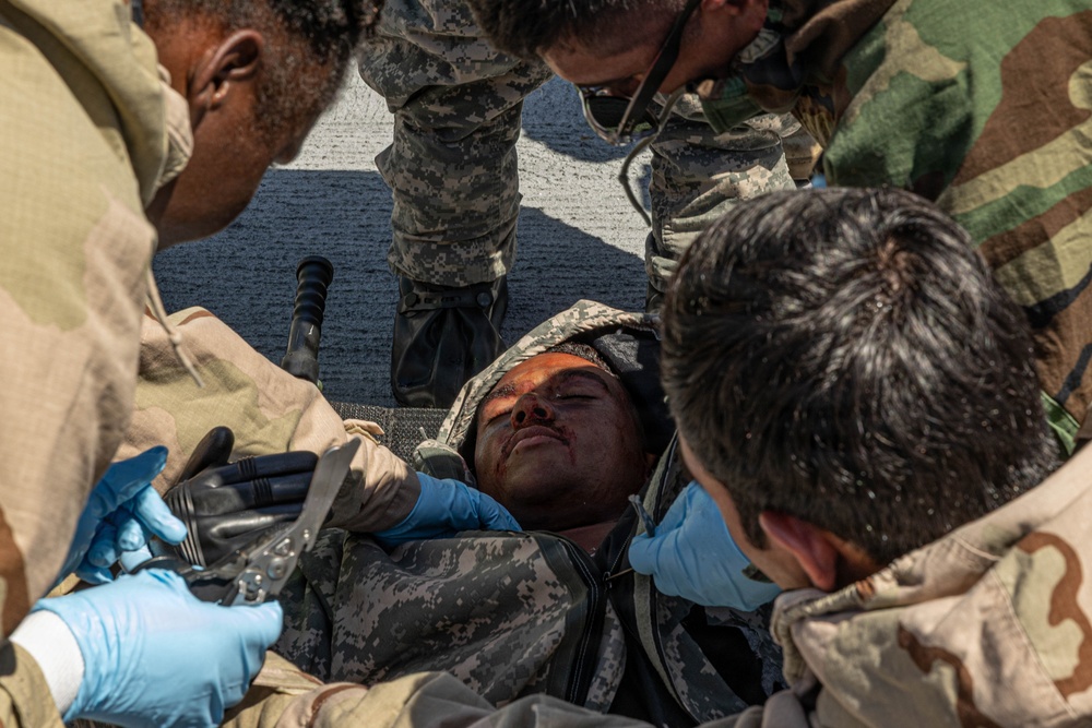CBRN Marines with 1st Marine Logistics Group and 1st Marine Division participate in MERCEX 26-3