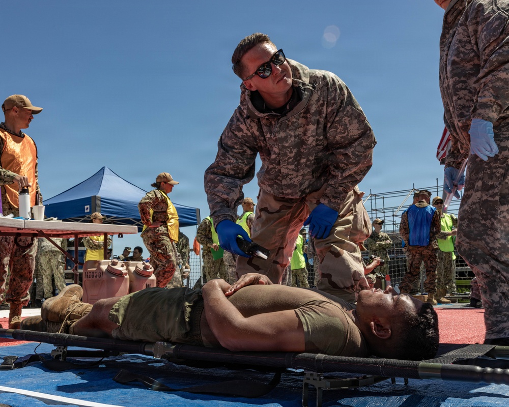 CBRN Marines with 1st Marine Logistics Group and 1st Marine Division participate in MERCEX 26-3