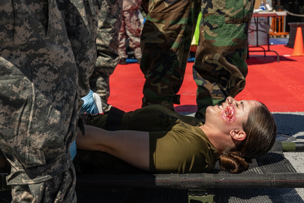 CBRN Marines with 1st Marine Logistics Group and 1st Marine Division participate in MERCEX 26-3