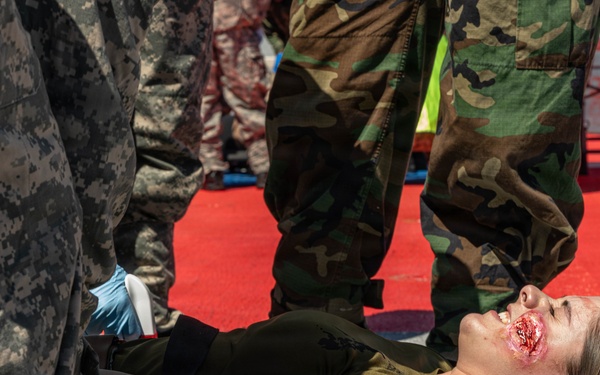 CBRN Marines with 1st Marine Logistics Group and 1st Marine Division participate in MERCEX 26-3