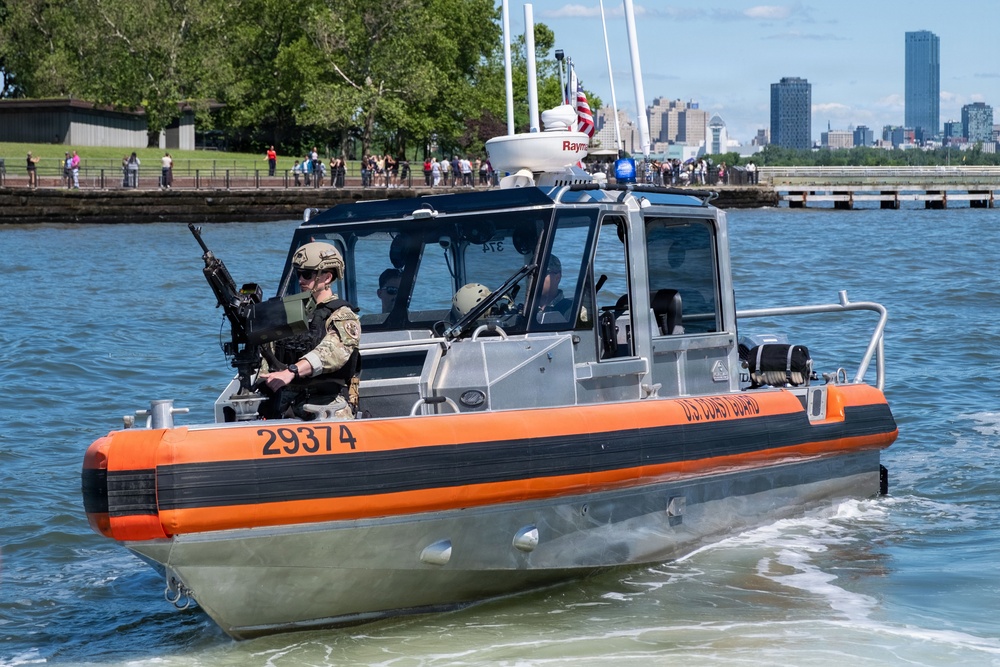 Chairman of the Joint Chiefs of Staff visits U.S. Coast Guard units in New York