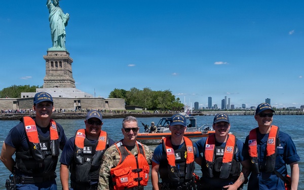 Chairman of the Joint Chiefs of Staff visits U.S. Coast Guard units in New York
