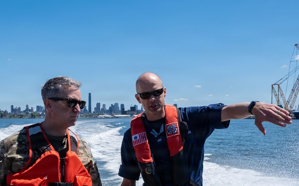 Chairman of the Joint Chiefs of Staff visits U.S. Coast Guard units in New York