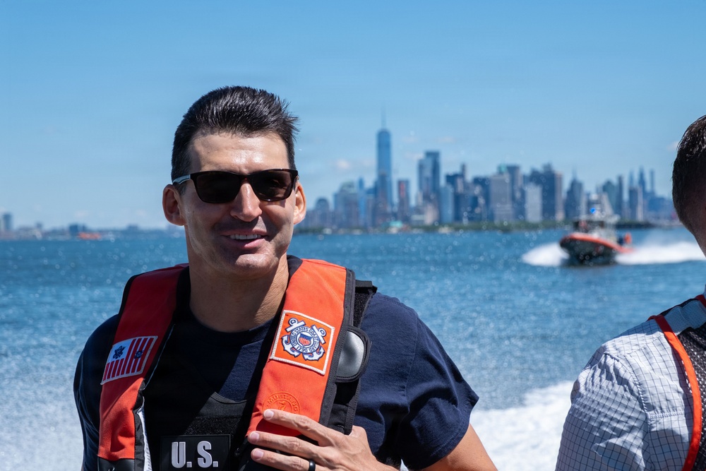 Chairman of the Joint Chiefs of Staff visits U.S. Coast Guard units in New York