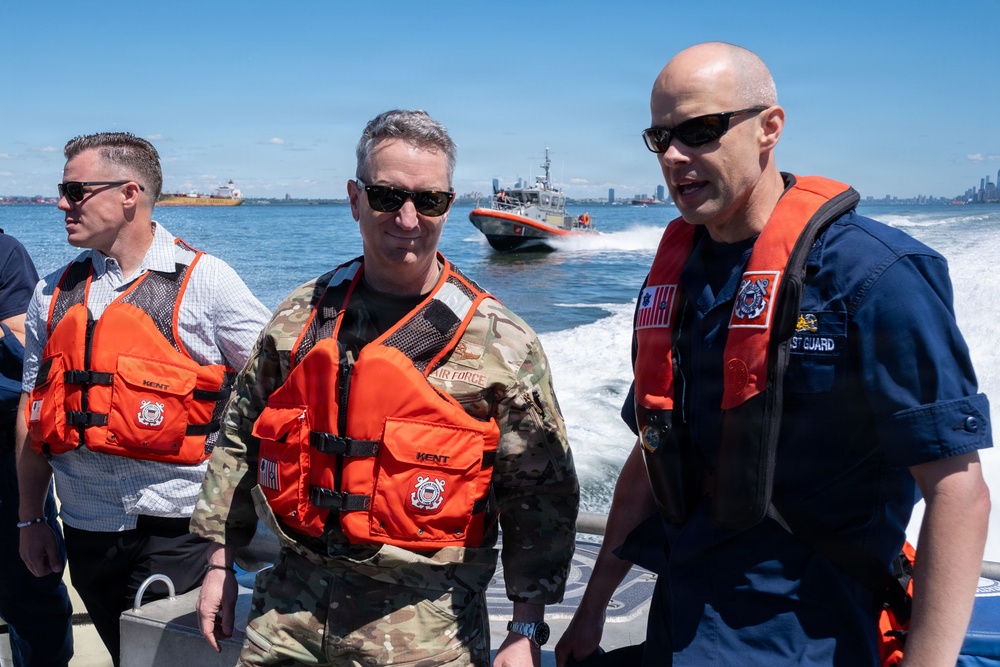 Chairman of the Joint Chiefs of Staff visits U.S. Coast Guard units in New York