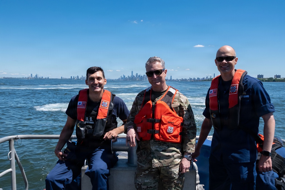 Chairman of the Joint Chiefs of Staff visits U.S. Coast Guard units in New York