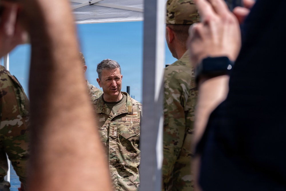 Chairman of the Joint Chiefs of Staff visits U.S. Coast Guard units in New York