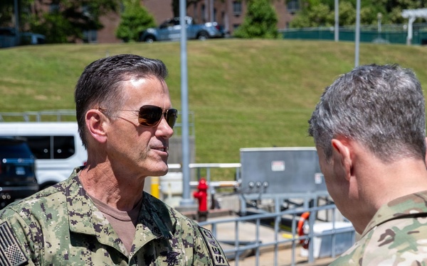 Chairman of the Joint Chiefs of Staff visits U.S. Coast Guard units in New York
