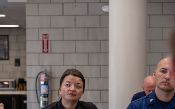 Chairman of the Joint Chiefs of Staff visits U.S. Coast Guard units in New York