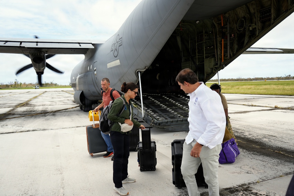 FEMA Meets with Local Officials on the Island of Rota to Assess Damage from Super Typhoon Bavi