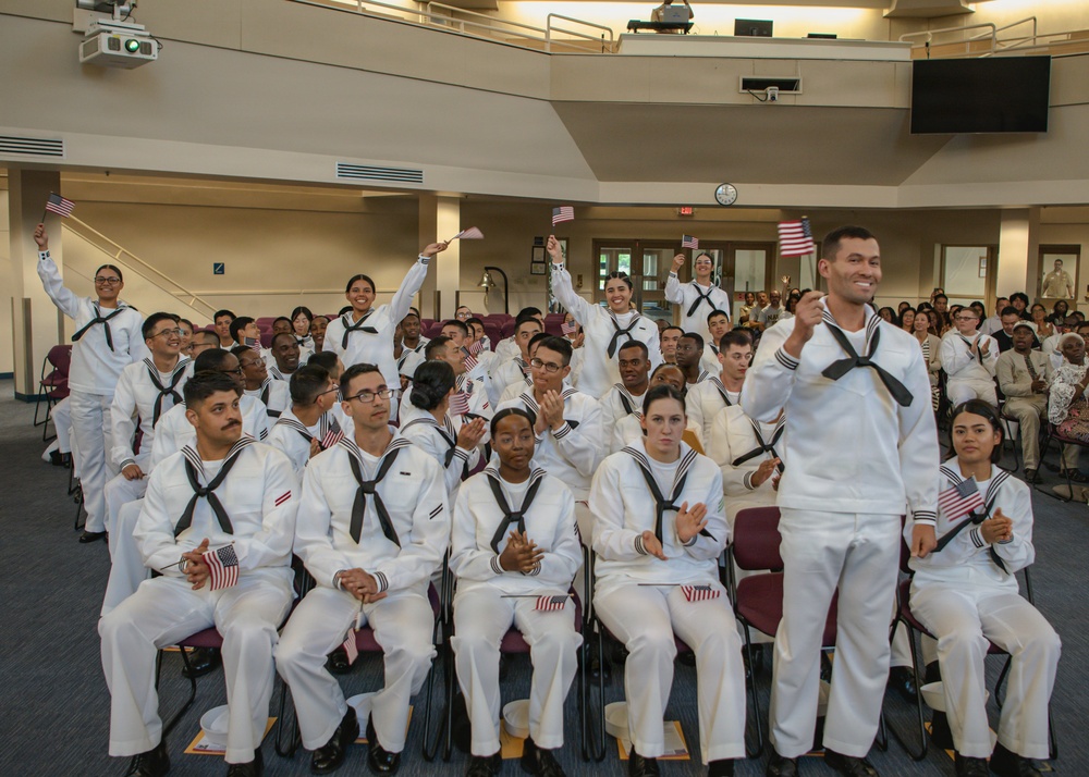 Recruit Training Command Naturalization Ceremony