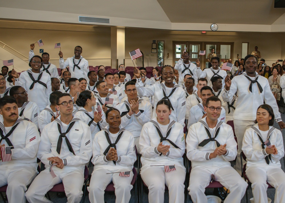 Recruit Training Command Naturalization Ceremony