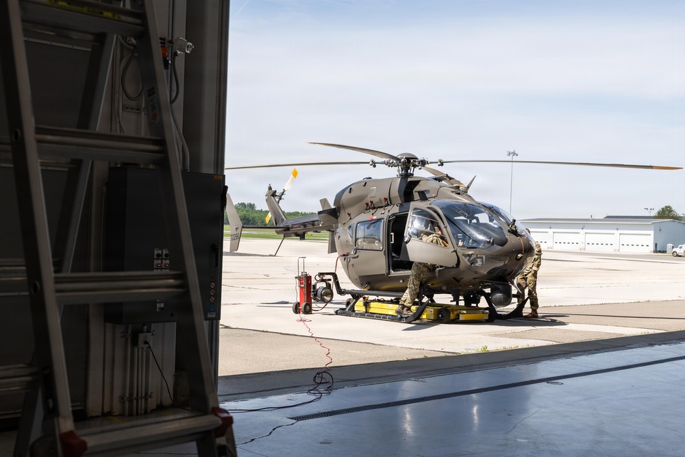 Montenegrin Aviation Mechanics Visit Maine National Guard