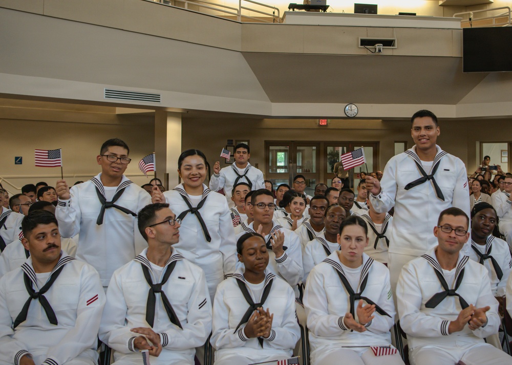 Recruit Training Command Naturalization Ceremony