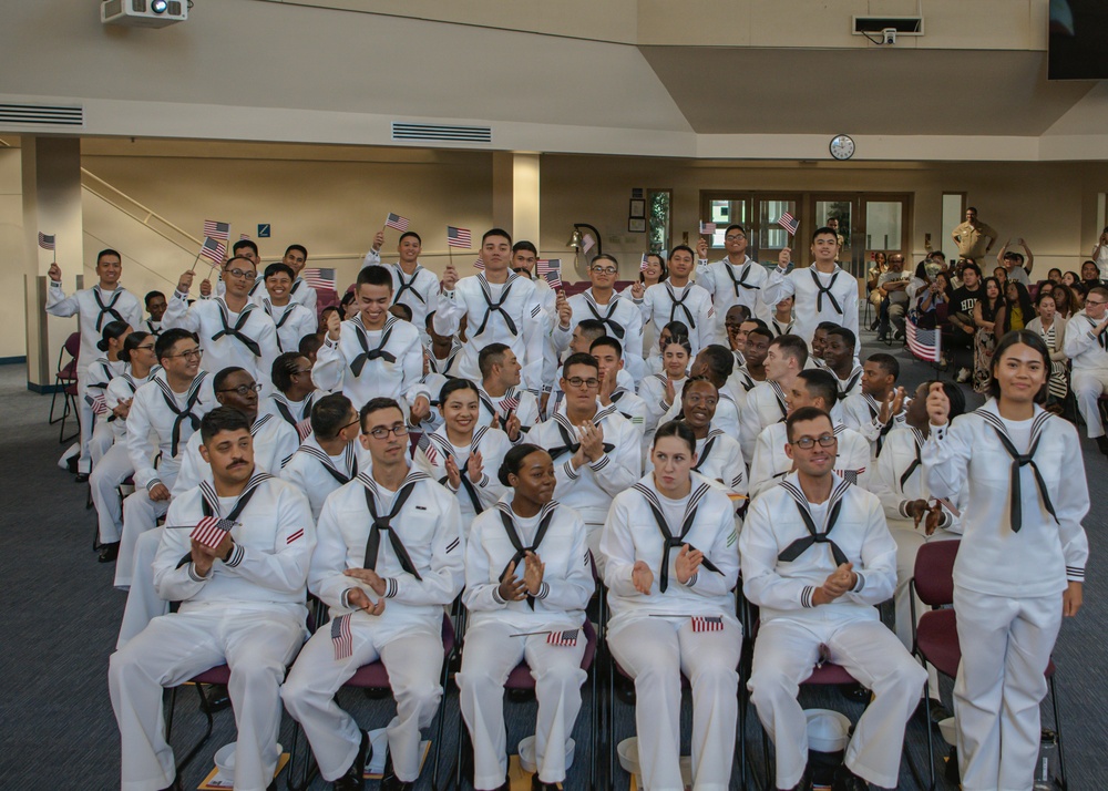 Recruit Training Command Naturalization Ceremony