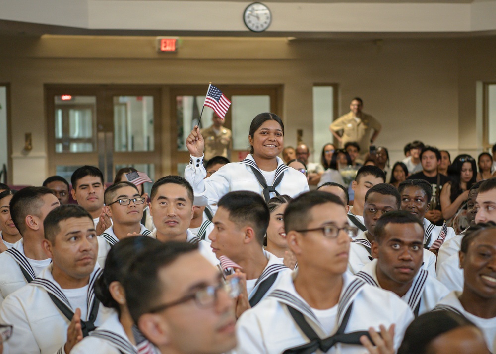 Recruit Training Command Naturalization Ceremony