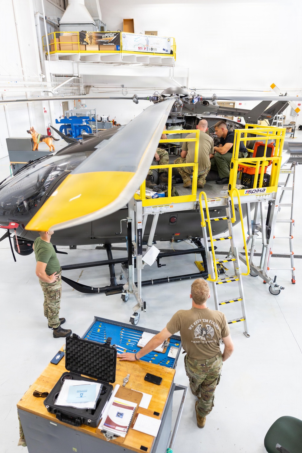 Montenegrin Aviation Mechanics Visit Maine National Guard