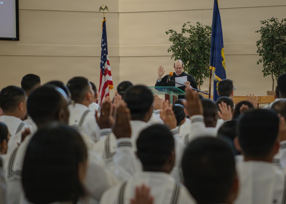 Recruit Training Command Naturalization Ceremony
