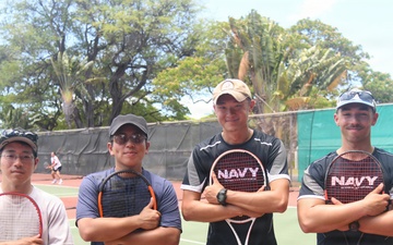 JMSDF personnel build camaraderie through tennis at RIMPAC 2026