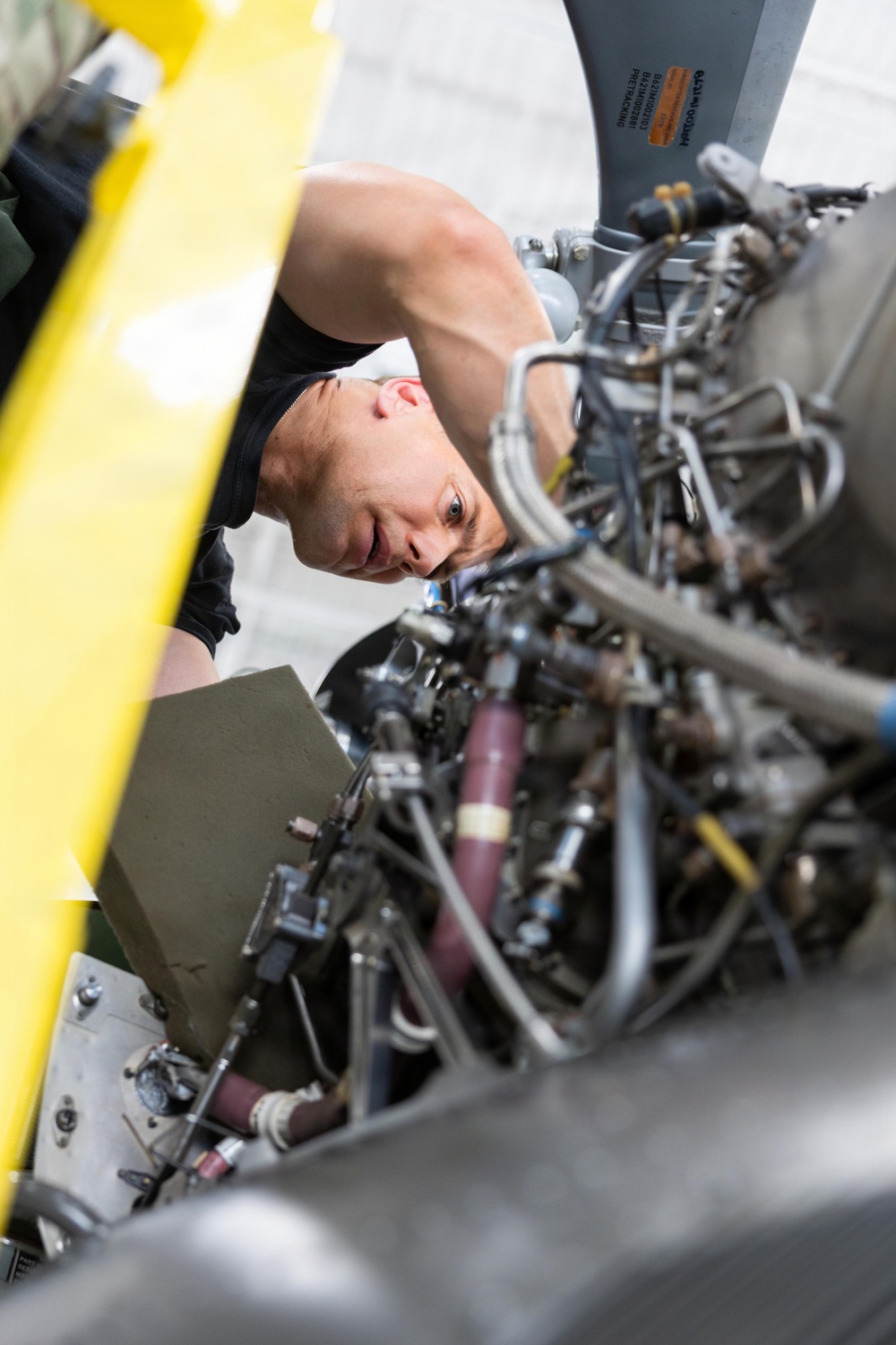 Montenegrin Aviation Mechanics Visit Maine National Guard