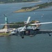 Air Test and Evaluation Squadron One flies during International Naval Review 250