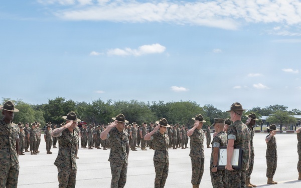 Recruit Training Regiment Meritorious Promotions