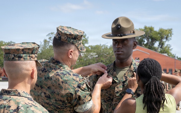 Recruit Training Regiment Meritorious Promotions