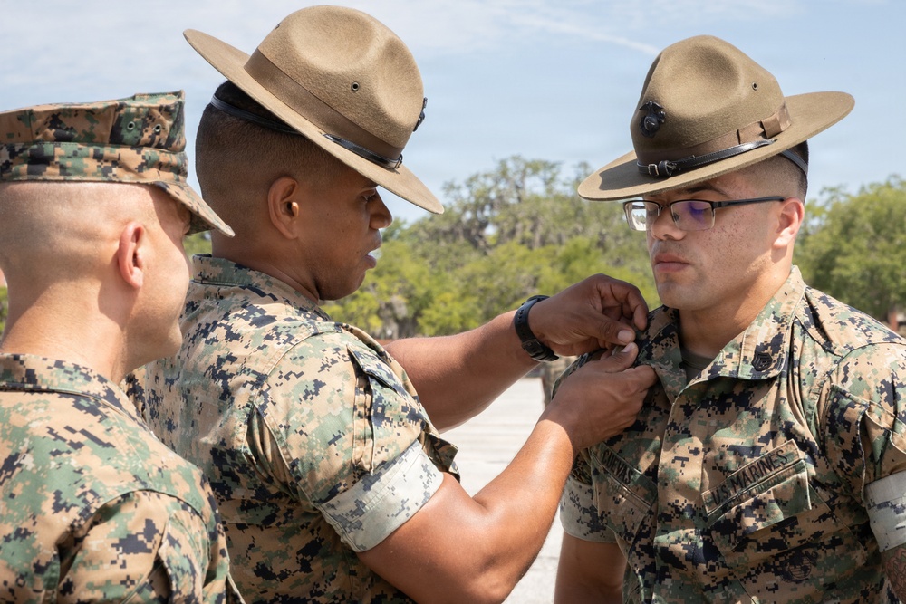 Recruit Training Regiment Meritorious Promotions