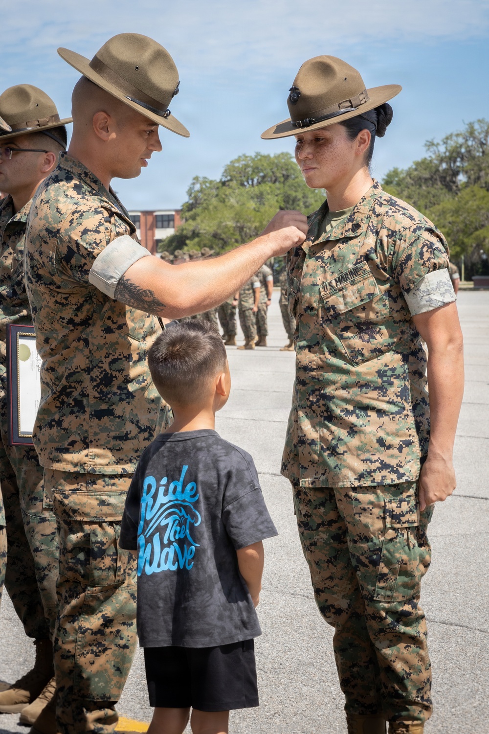 Recruit Training Regiment Meritorious Promotions